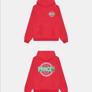 UNOPENED NWT MADHAPPY x PRINCE ST PIZZA (RED)